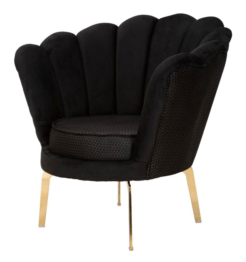 Mauro Ferretti Poltrona Vienna Plus Nera 83 x 76 x 78 cm