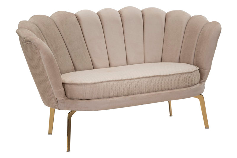 Mauro Ferretti Divano Vienna Plus Crema 136 x 76 x 78 cm