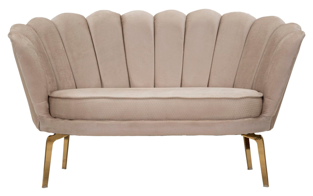 Mauro Ferretti Divano Vienna Plus Crema 136 x 76 x 78 cm