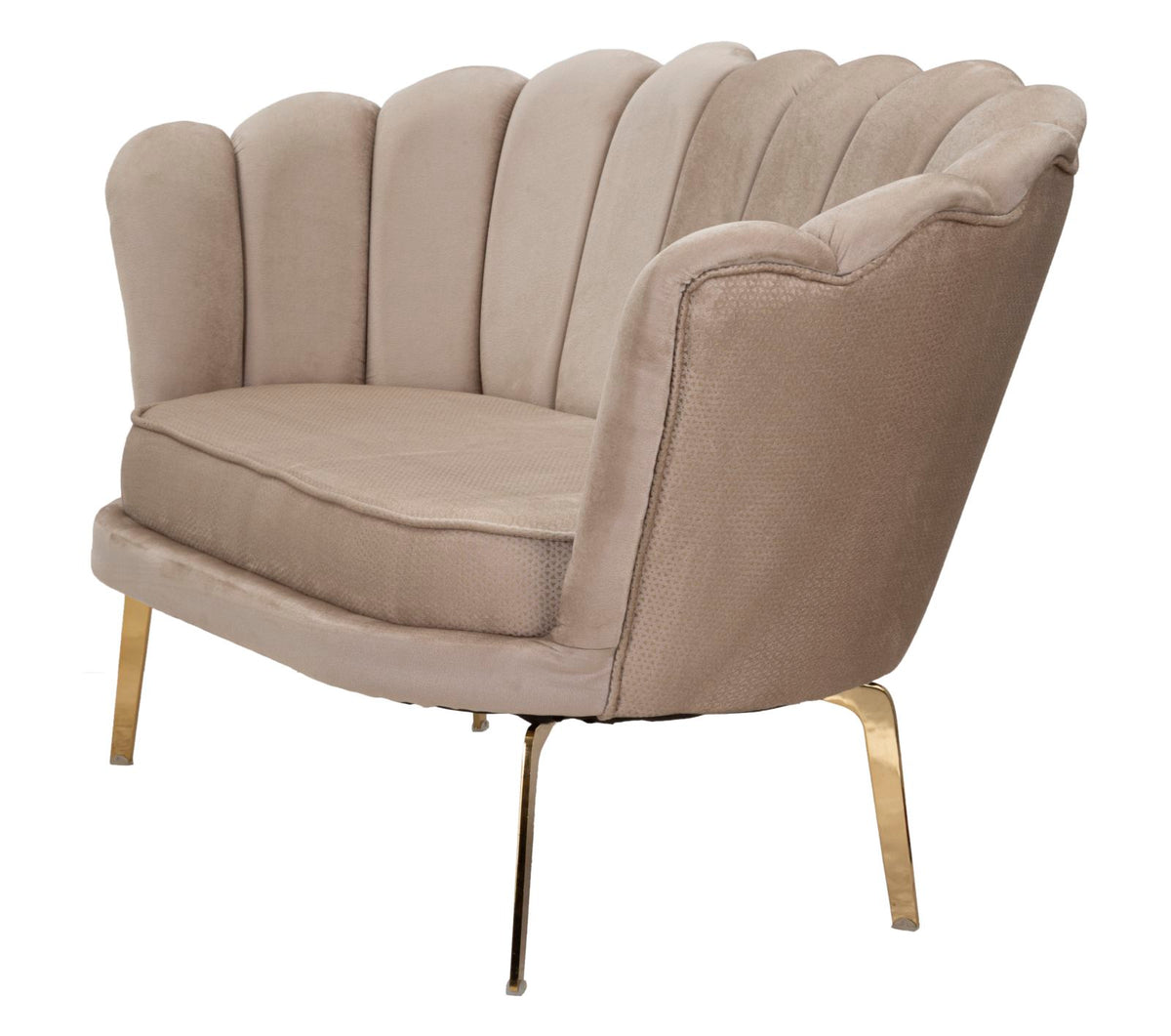 Mauro Ferretti Divano Vienna Plus Crema 136 x 76 x 78 cm