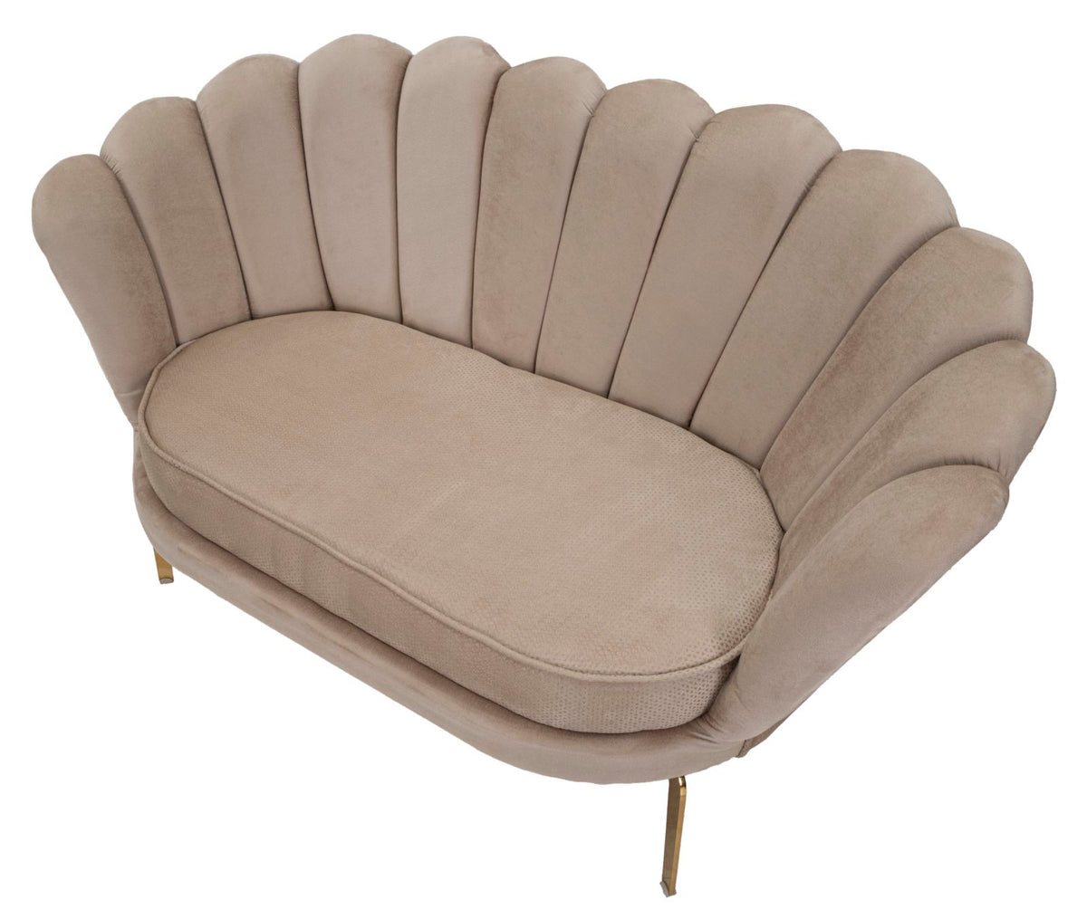 Mauro Ferretti Divano Vienna Plus Crema 136 x 76 x 78 cm