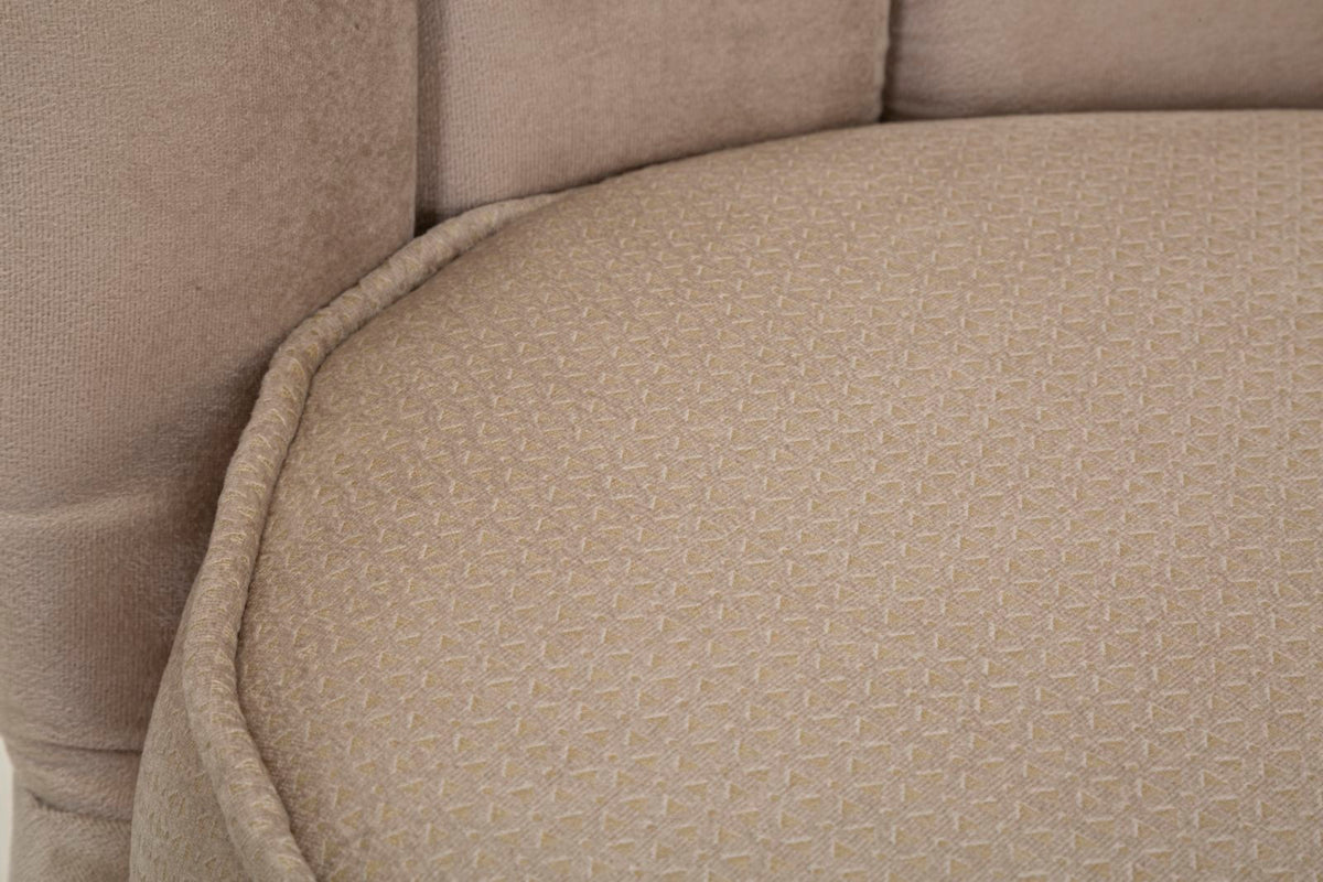 Mauro Ferretti Divano Vienna Plus Crema 136 x 76 x 78 cm