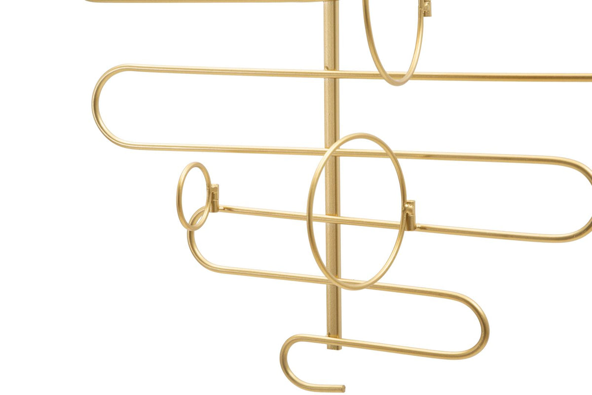 Mauro Ferretti Portabottiglie da Muro Alid 53 x 13 x 72 cm