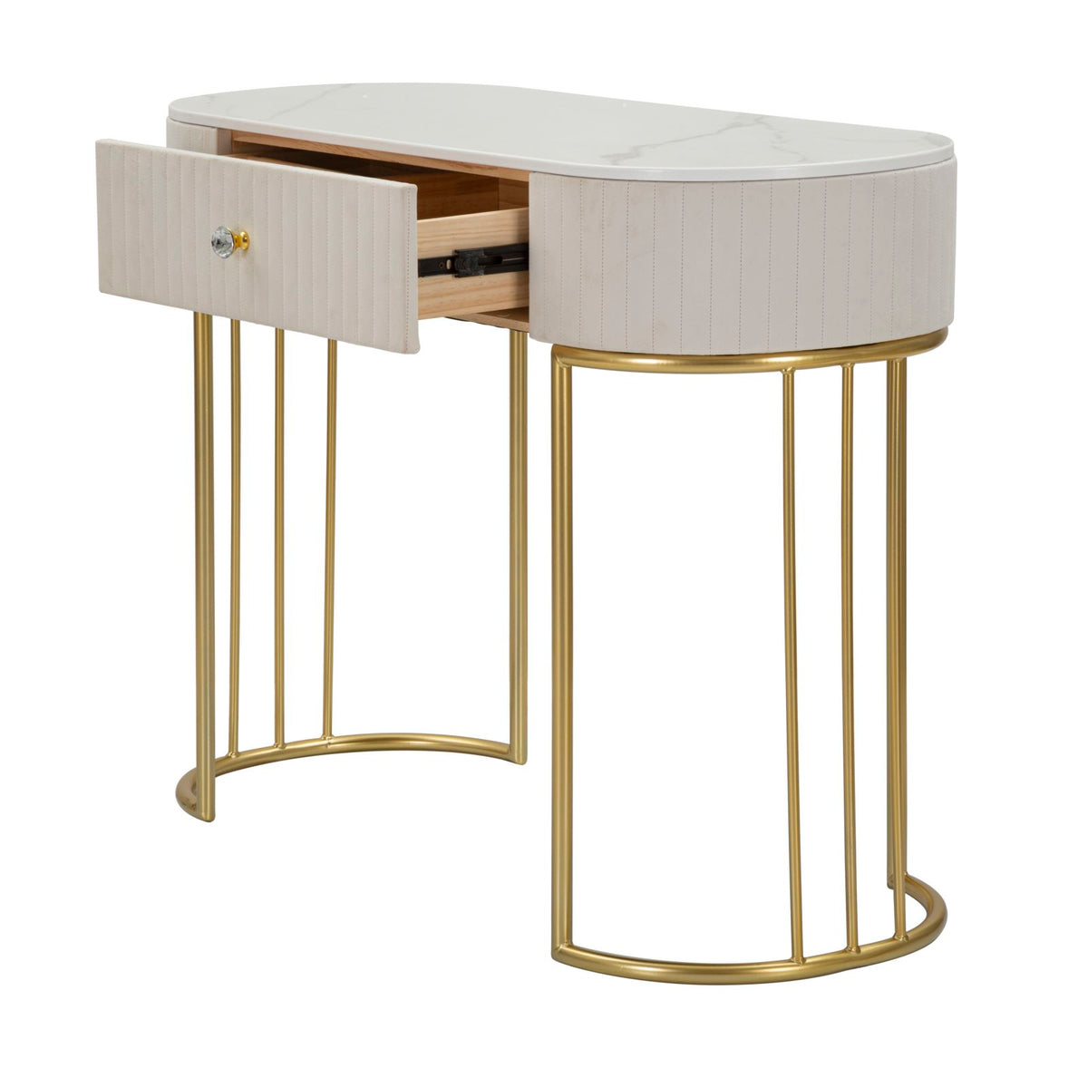 Mauro Ferretti Console Montpellier Crema 100 x 43 x 74 cm