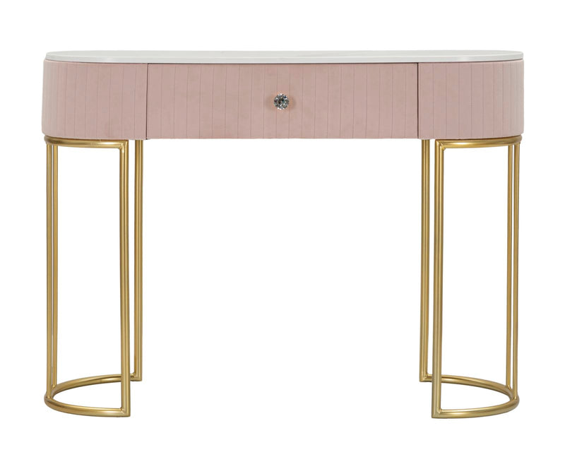 Mauro Ferretti Console Montpellier Rosa 100 x 43 x 74 cm