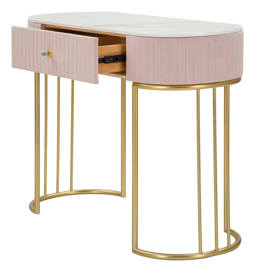 Mauro Ferretti Console Montpellier Rosa 100 x 43 x 74 cm