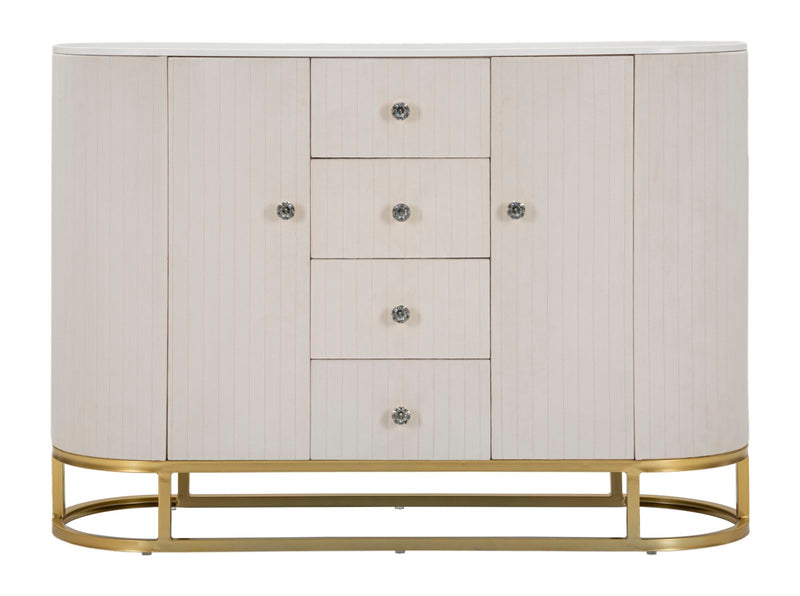 Mauro Ferretti Mobile Montpellier Crema 120 x 40 x 85 cm