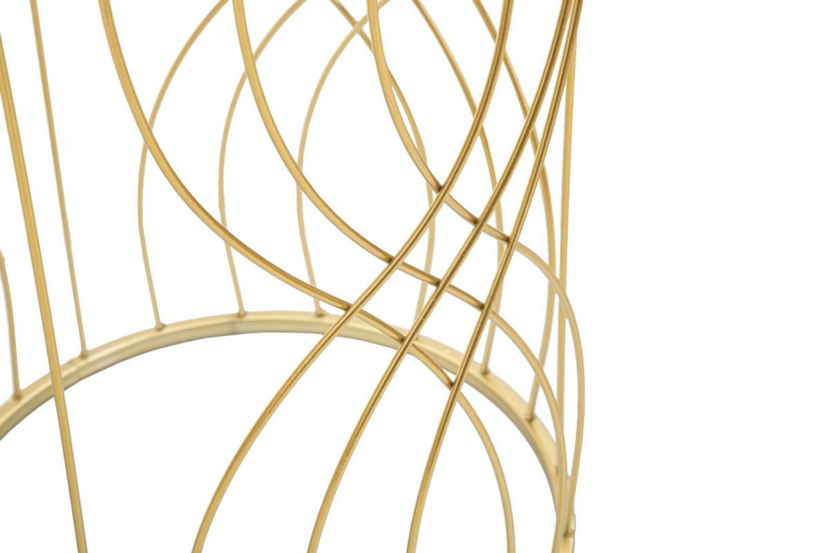 Mauro Ferretti Tavolinetti Ligne Coppia Ø 38 x 55-33 x 50 cm