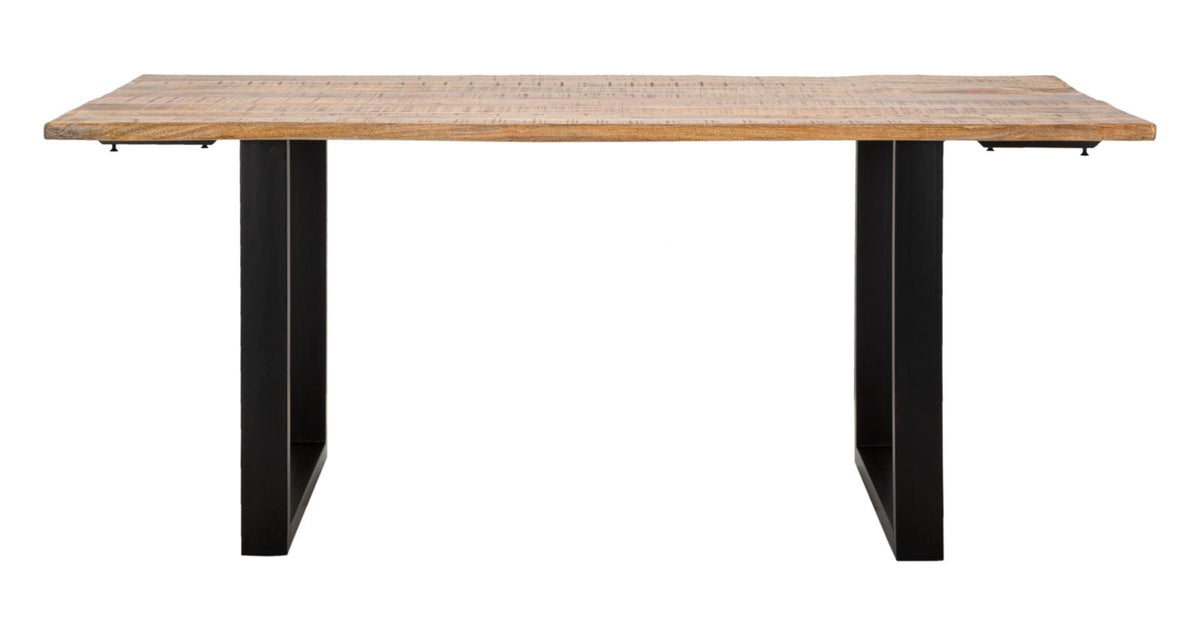 Mauro Ferretti Tavolo da Pranzo Edge All. 180 x 90 x 77-lunghezza Totale 280 cm (legno di Mango)