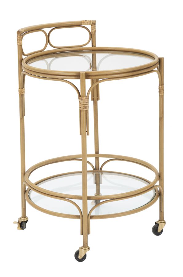 Mauro Ferretti Carrello Panama Round Ø 51 x 74 cm