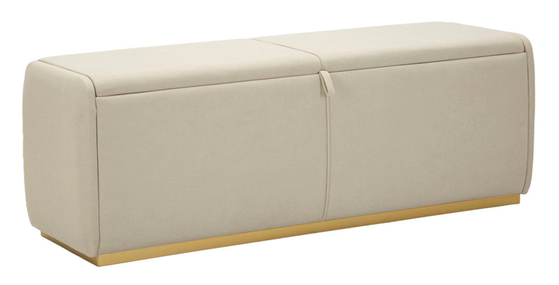 Panca c/contenitore beauty cm 130x45x45