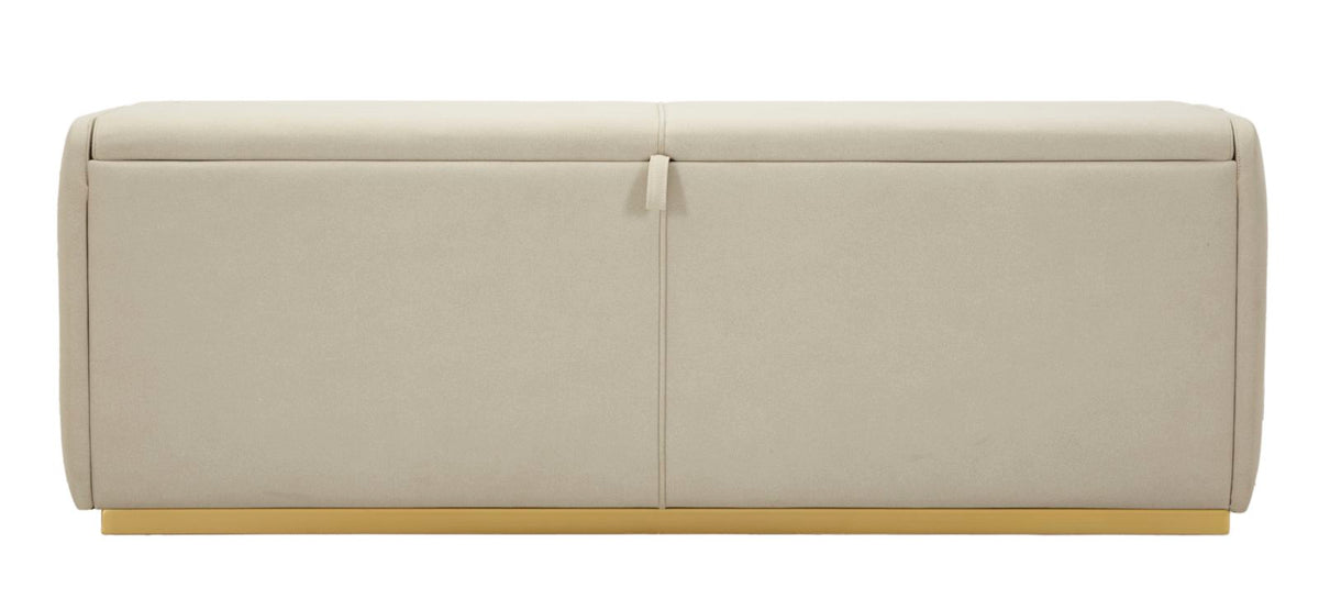 Panca c/contenitore beauty cm 130x45x45