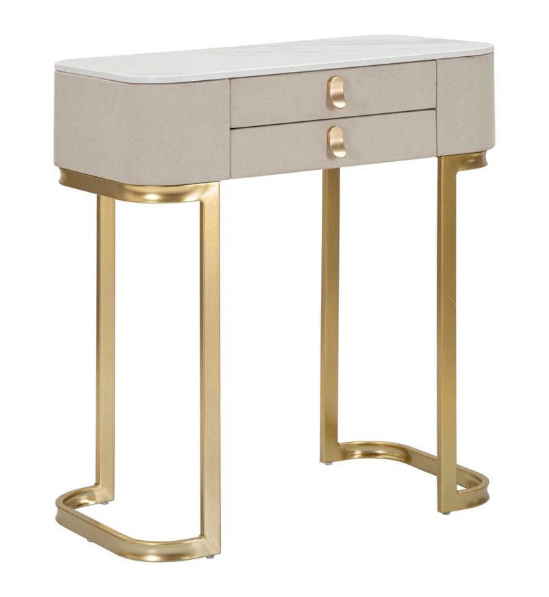 Mauro Ferretti Console 2 Cassetti Beauty 70 x 40 x 80 cm