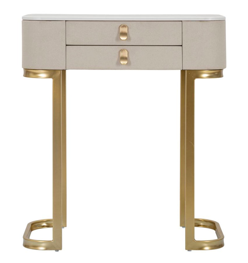 Mauro Ferretti Console 2 Cassetti Beauty 70 x 40 x 80 cm