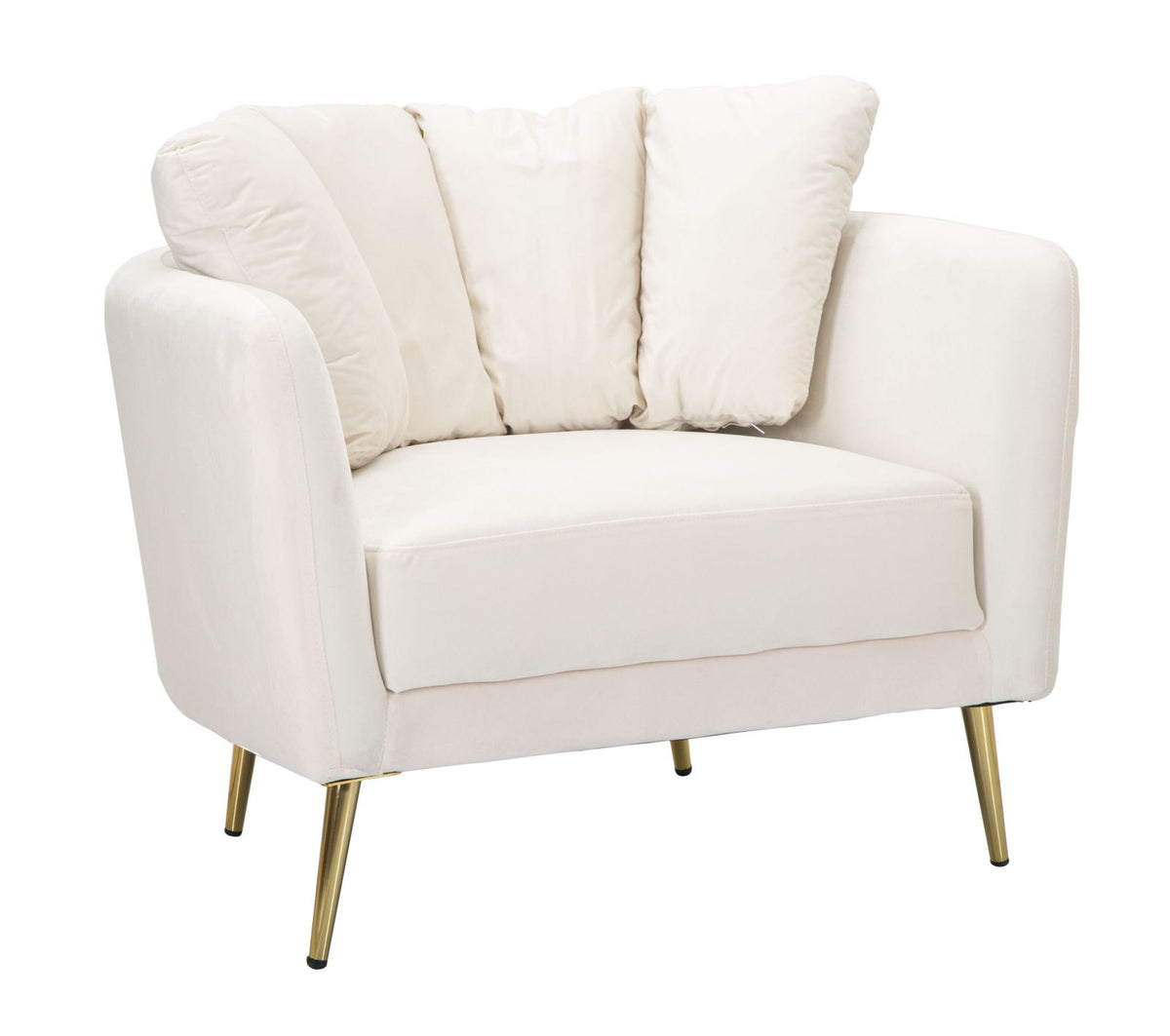 Mauro Ferretti Poltrona Kiev Crema 88 x 77 x 74 cm