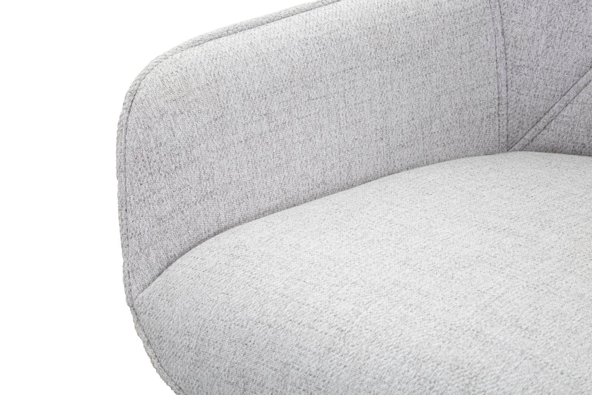 Mauro Ferretti Sgabello Bar Grigio Set 2 pz 55 x 55 x 109 cm