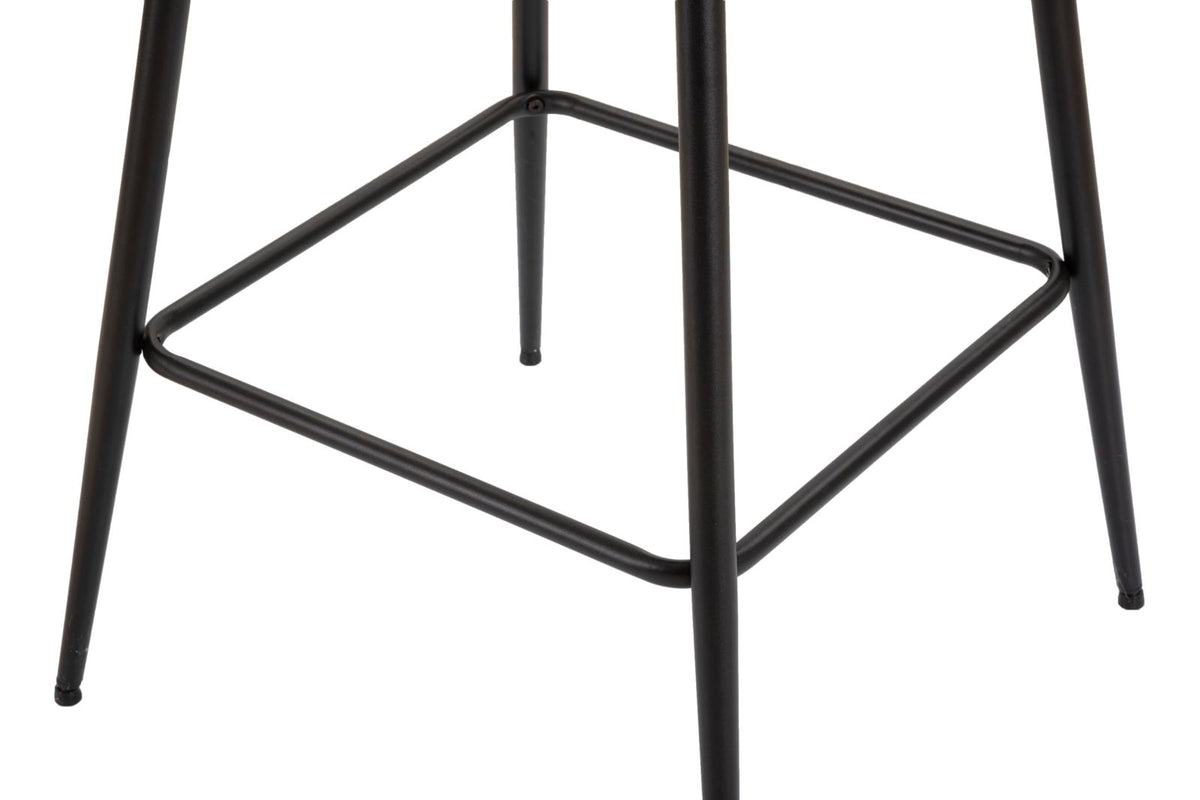 Mauro Ferretti Sgabello Bar Grigio Set 2 pz 55 x 55 x 109 cm