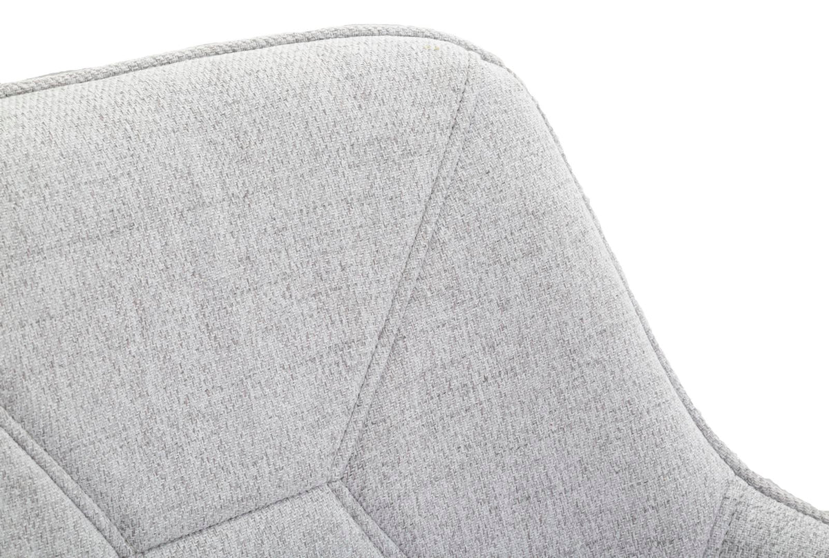 Mauro Ferretti Sgabello Bar Grigio Set 2 pz 55 x 55 x 109 cm