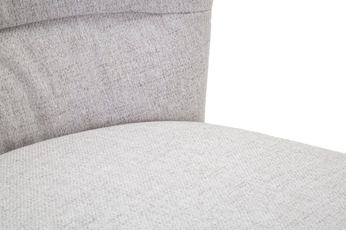 Mauro Ferretti Sedia Losanna Grigia Set 2 pz 58 x 60,5 x 85 cm