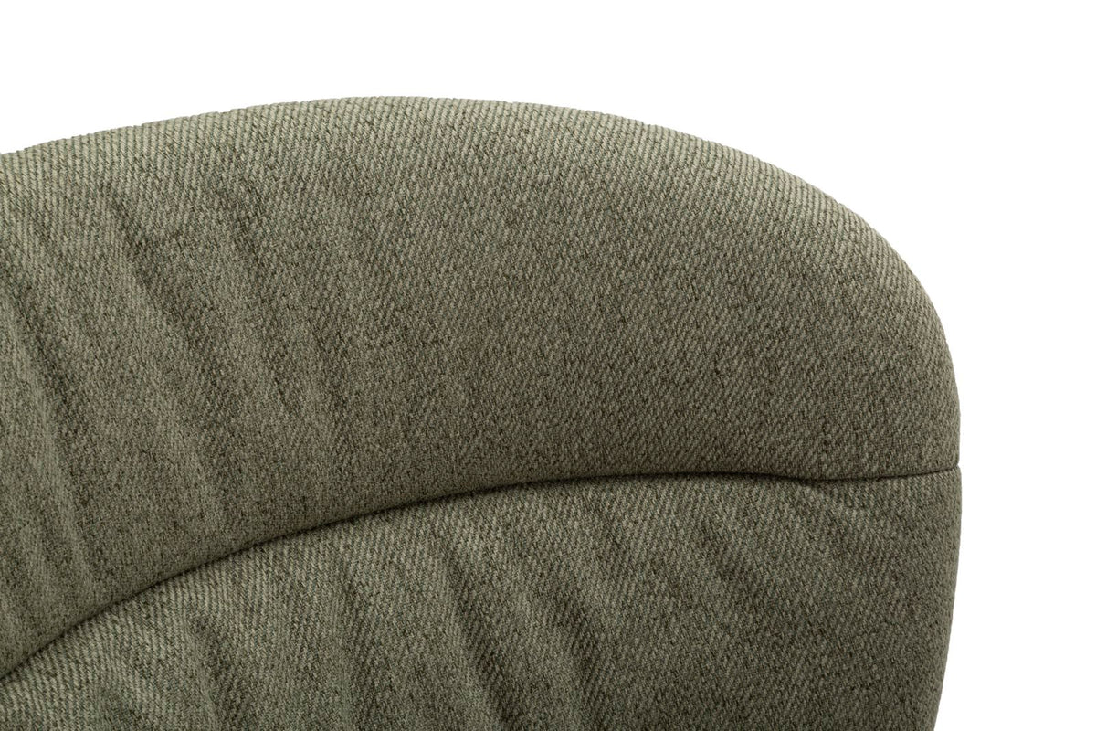 Mauro Ferretti Sedia Losanna Verde Set 2 pz 58 x 60,5 x 85 cm