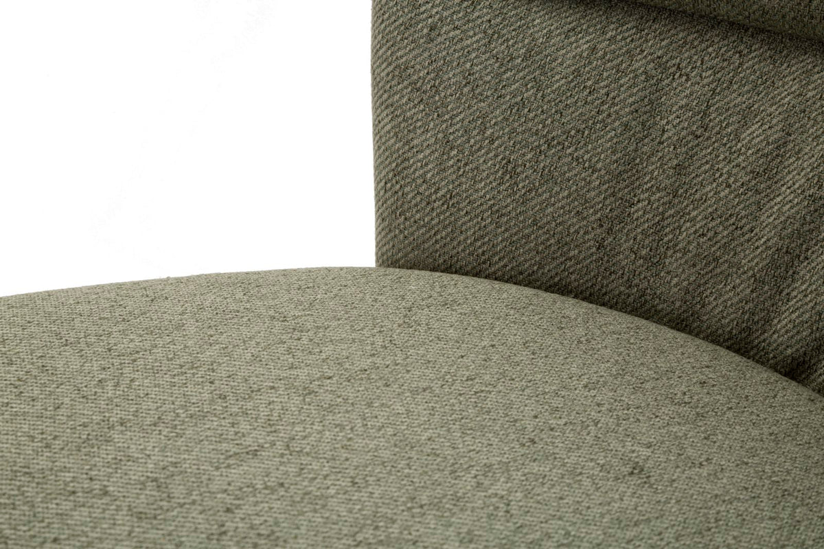 Mauro Ferretti Sedia Losanna Verde Set 2 pz 58 x 60,5 x 85 cm