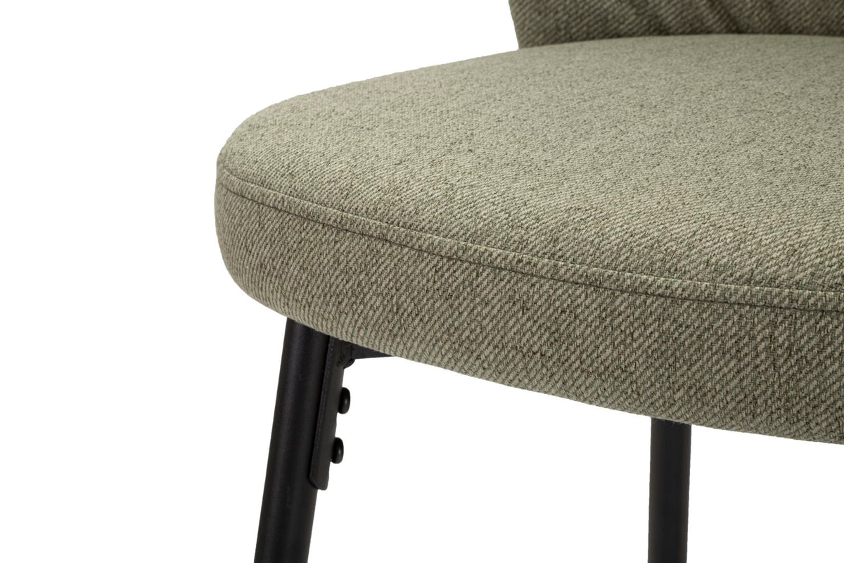 Mauro Ferretti Sgabello Bar Losanna Verde Set 2 pz 52 x 59 x 108 cm