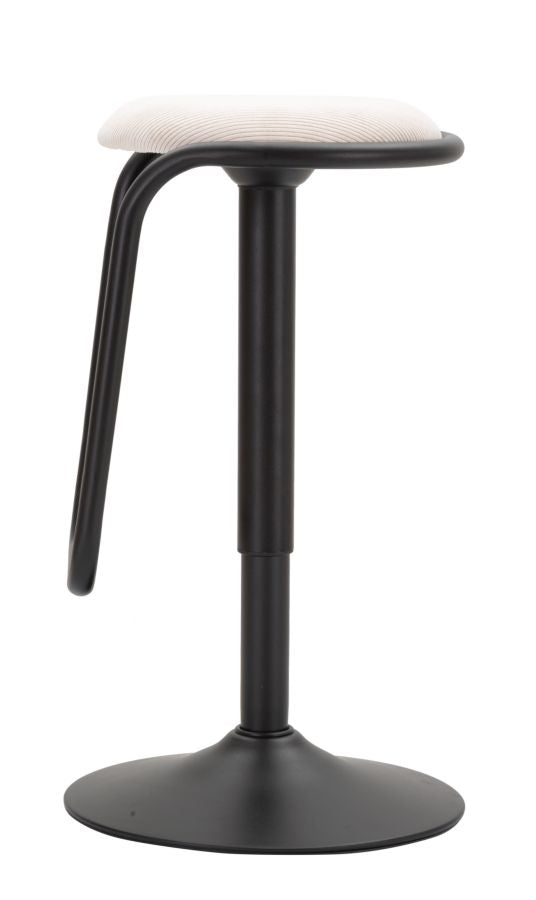 Mauro Ferretti Sgabello Bar Destiny Bianco Ø 41 x 61-83 cm