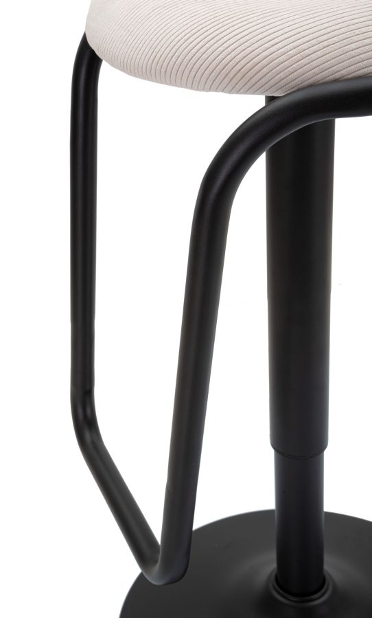 Mauro Ferretti Sgabello Bar Destiny Bianco Ø 41 x 61-83 cm