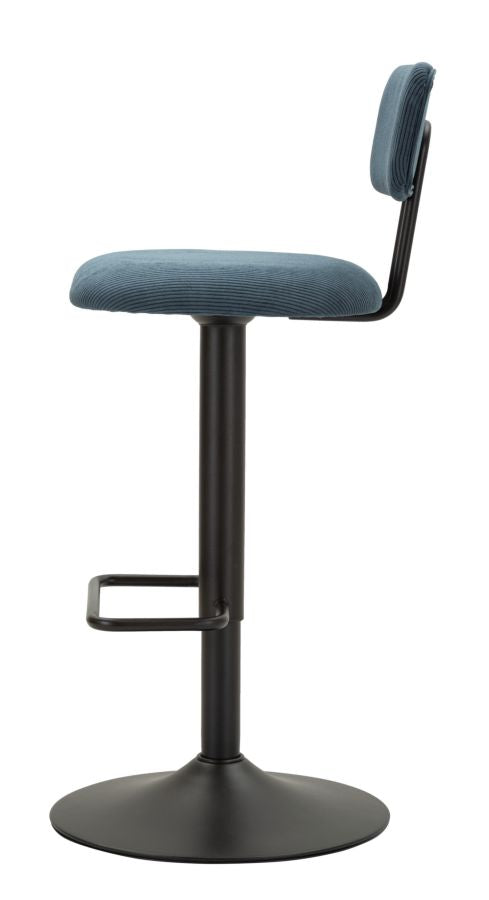Mauro Ferretti Sgabello Bar Light Navy 41 x 47,5 x 85-106,5 cm (seduta 61-83) Set 2 pz