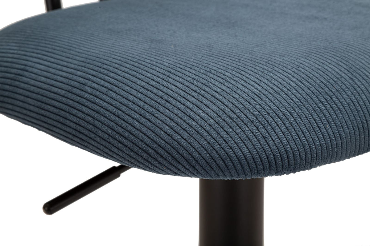 Mauro Ferretti Sgabello Bar Light Navy 41 x 47,5 x 85-106,5 cm (seduta 61-83) Set 2 pz