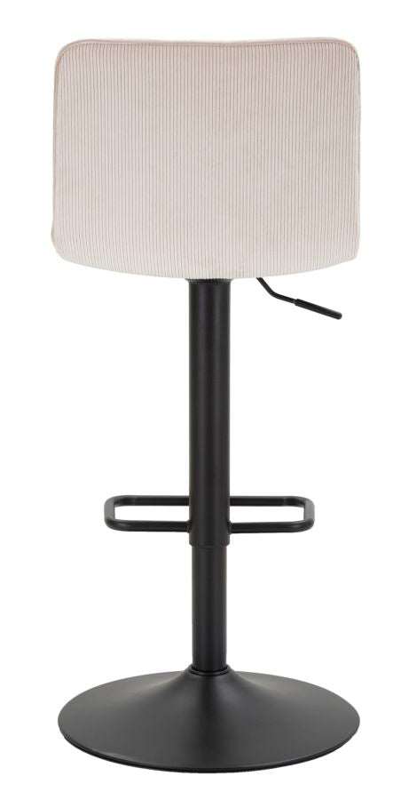 Mauro Ferretti Sgabello Bar High Bianco 43 x 49,5 x 85,5-107 cm (seduta 61-82,5) Set 2 pz