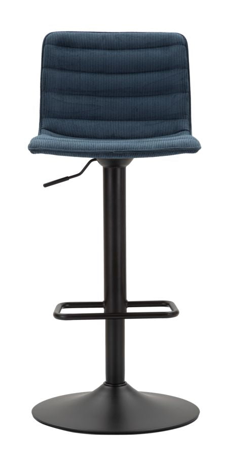 Mauro Ferretti Sgabello Bar High Navy 43 x 49,5 x 85,5-107 cm (seduta 61-82,5) Set 2 pz