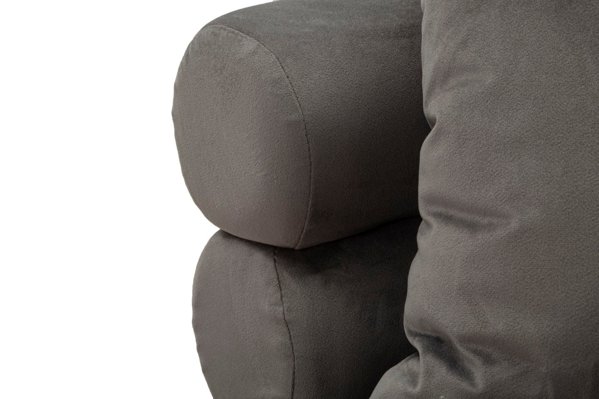 Divanetto silvery plus c/cuscini cm 133x68x69