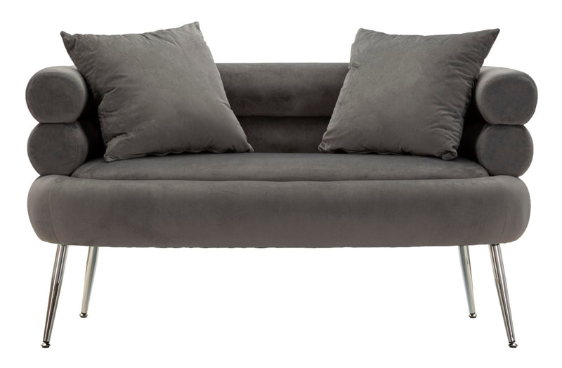 Divanetto silvery plus c/cuscini cm 133x68x69