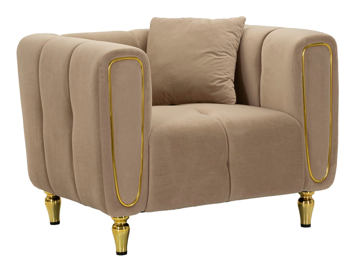 Poltrona alma grigio c/cuscino cm 97x81x71