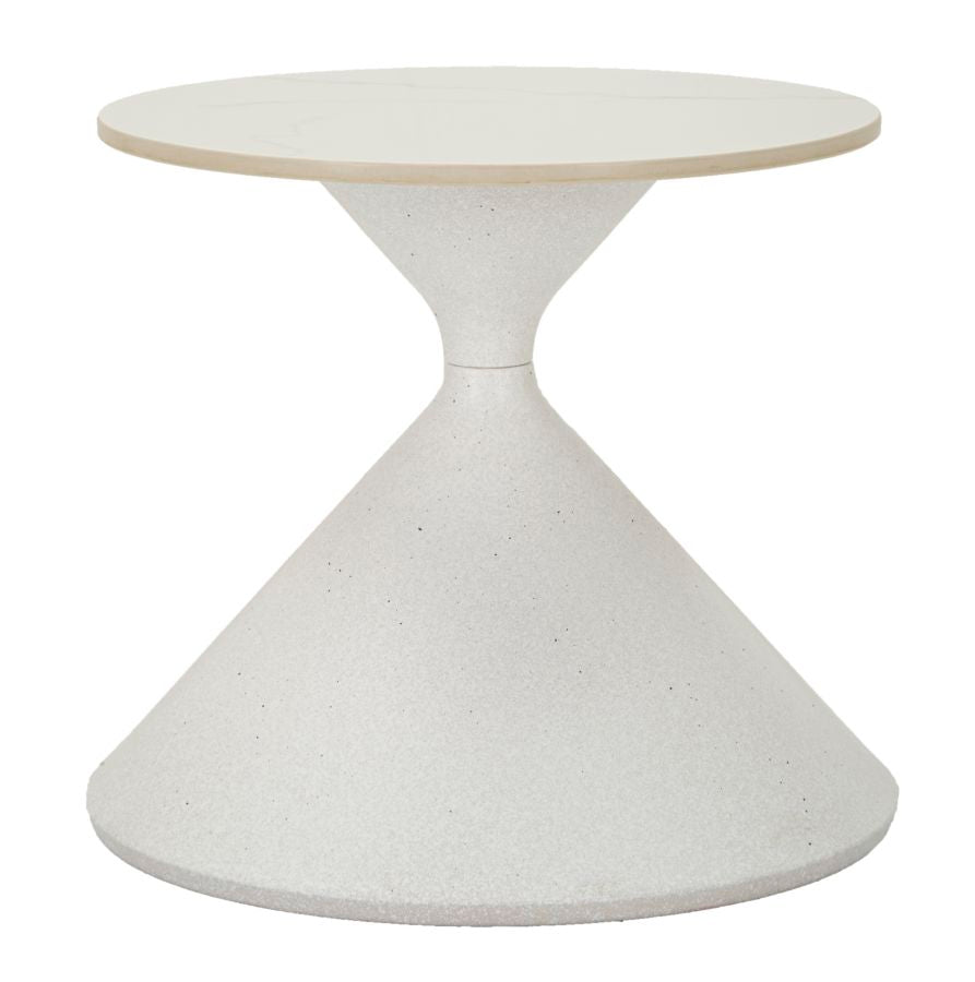 Tavolinetto white cm ø 42x40