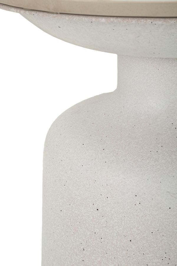 Tavolinetto white fush cm ø 40x47