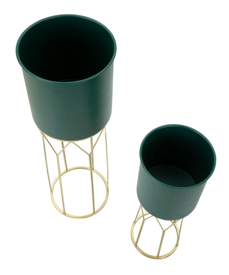 P/vasi grent stand set 2 pz cm ø 23x70-19x50