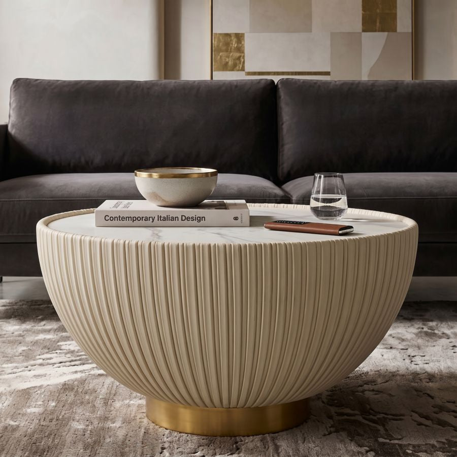 Tavolino da caffe' elge cm ø 71x38