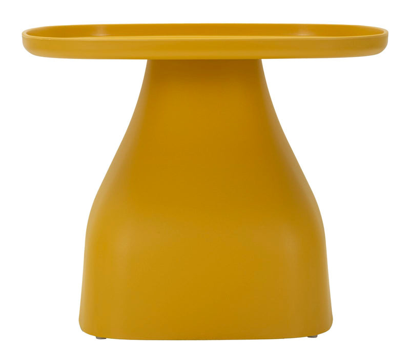 Tavolinetto gea giallo cm 48x48x38