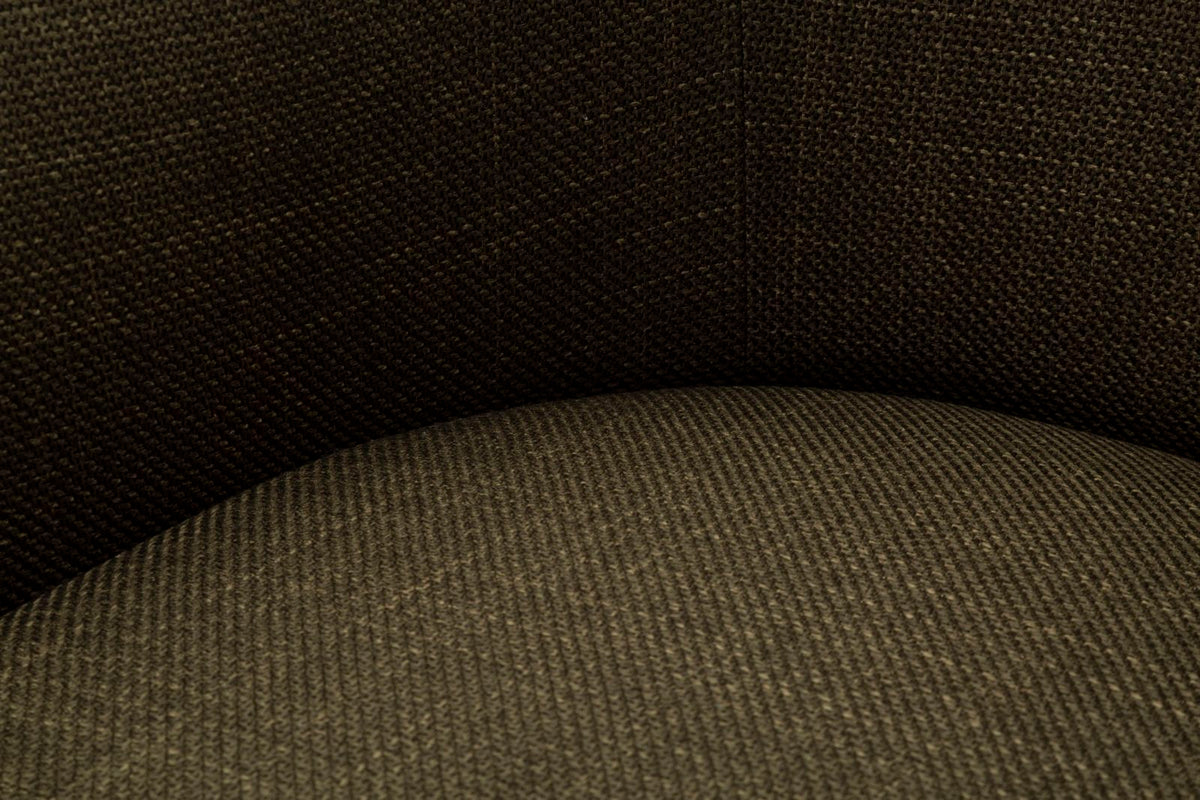 Poltrona girevole siena verde cm 83,5x66x80 (seduta altezza cm 42)