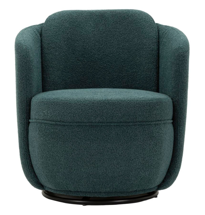 Poltrona girevole torino ottanio cm 70x72x75 (altezza seduta cm 44,5)