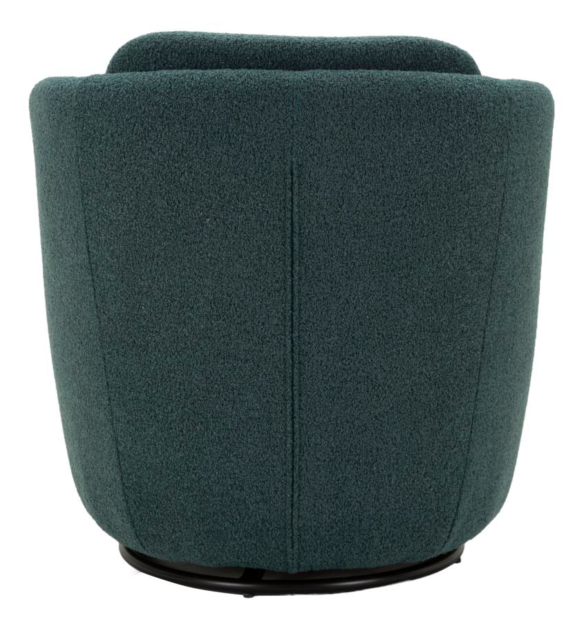 Poltrona girevole torino ottanio cm 70x72x75 (altezza seduta cm 44,5)