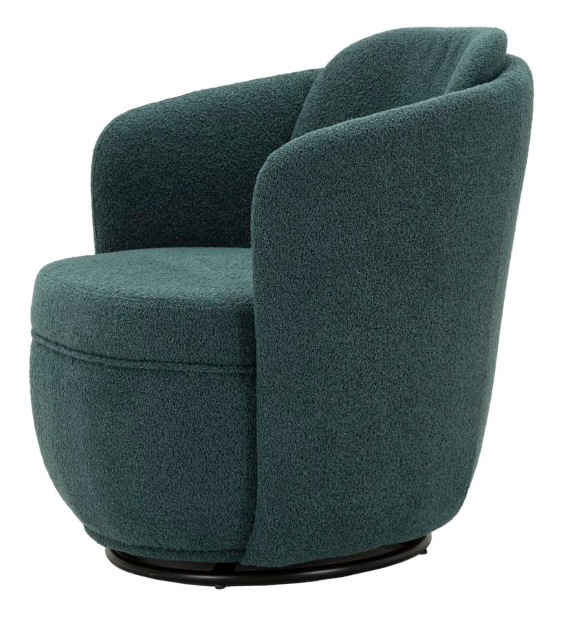 Poltrona girevole torino ottanio cm 70x72x75 (altezza seduta cm 44,5)