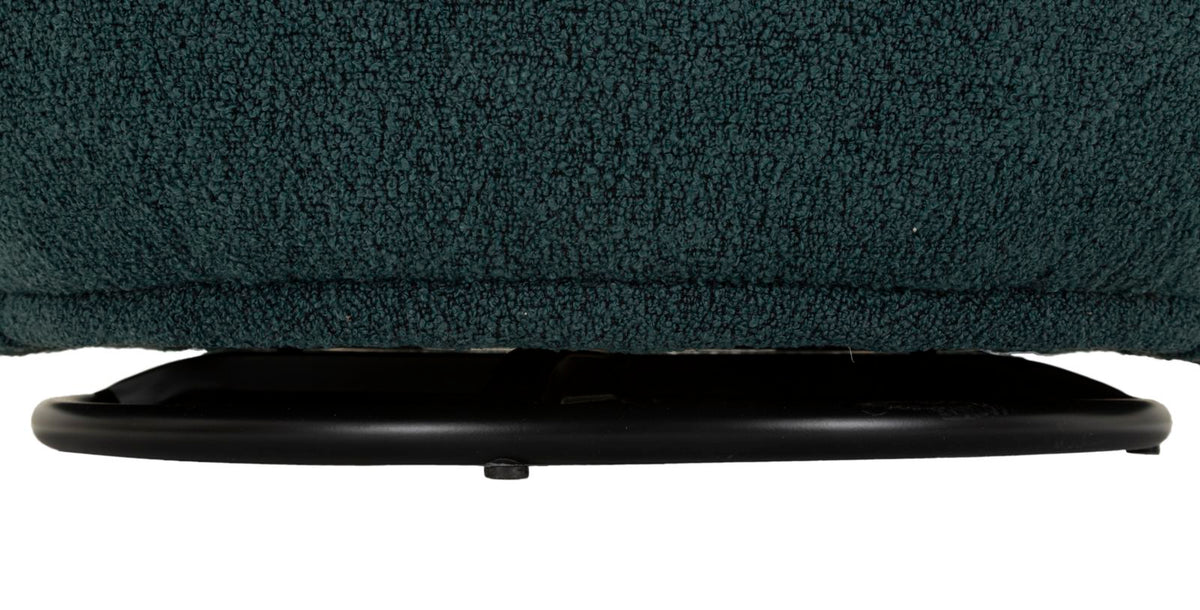 Poltrona girevole torino ottanio cm 70x72x75 (altezza seduta cm 44,5)