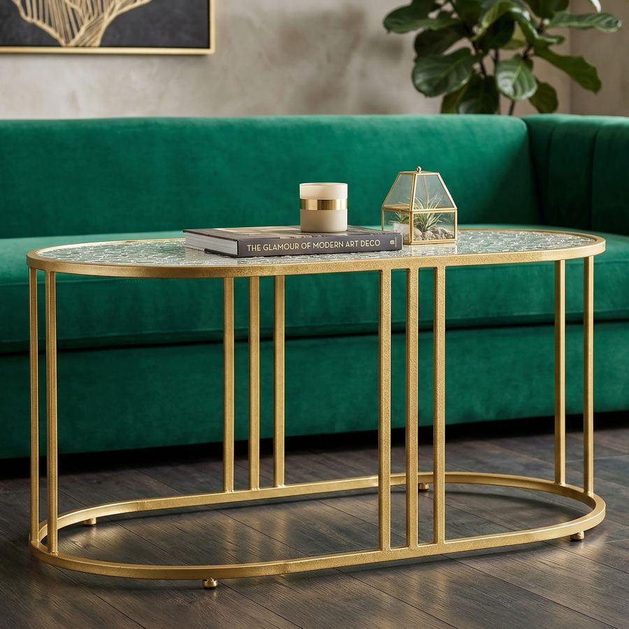 Tavolo da caffe' antalia cm 90x50x45