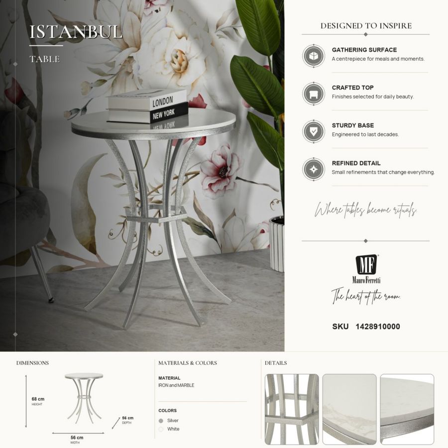 Tavolinetto istanbul cm ø 56x68