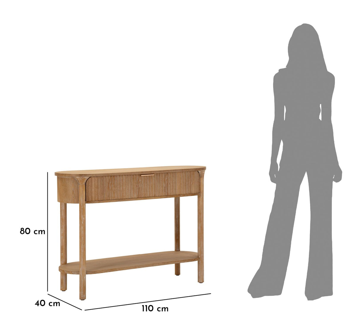 Mauro Ferretti Console Goteborg 110 x 40 x 80 cm