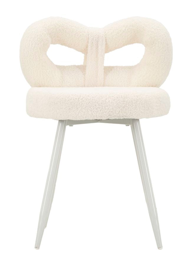 Mauro Ferretti Sedia Mini Ilary Bianca Ø 40 x 67 cm (altezza Seduta 46)