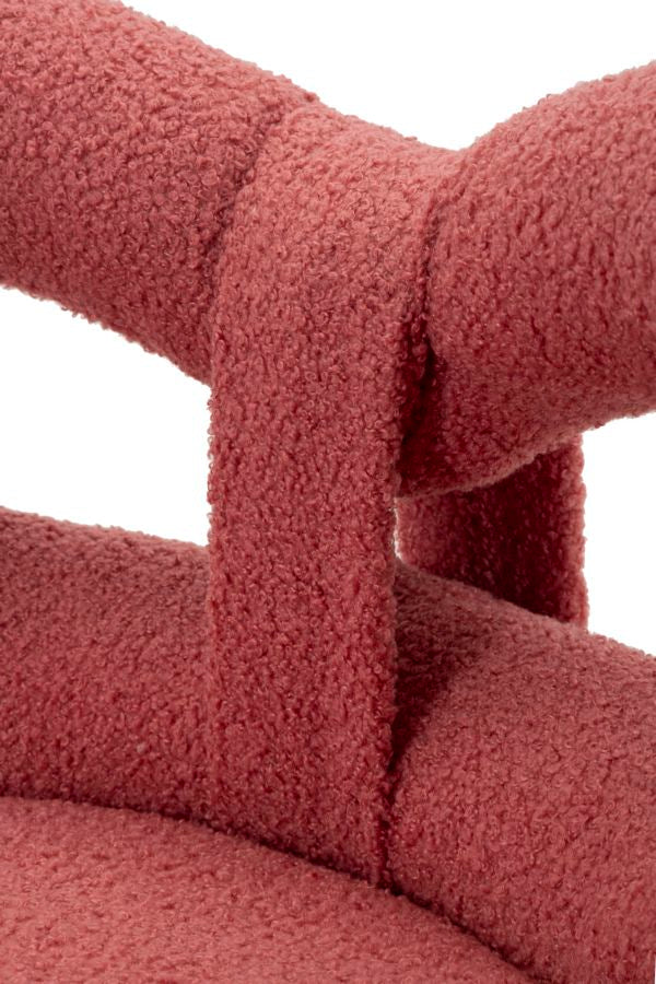 Mauro Ferretti Sedia Mini Ilary Rosa Ø 40 x 67 cm (altezza Seduta 46)